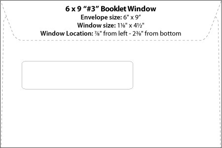 Standard Envelope Template from www.wsel.com