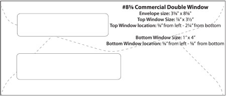 10 Window Envelope Template from www.wsel.com